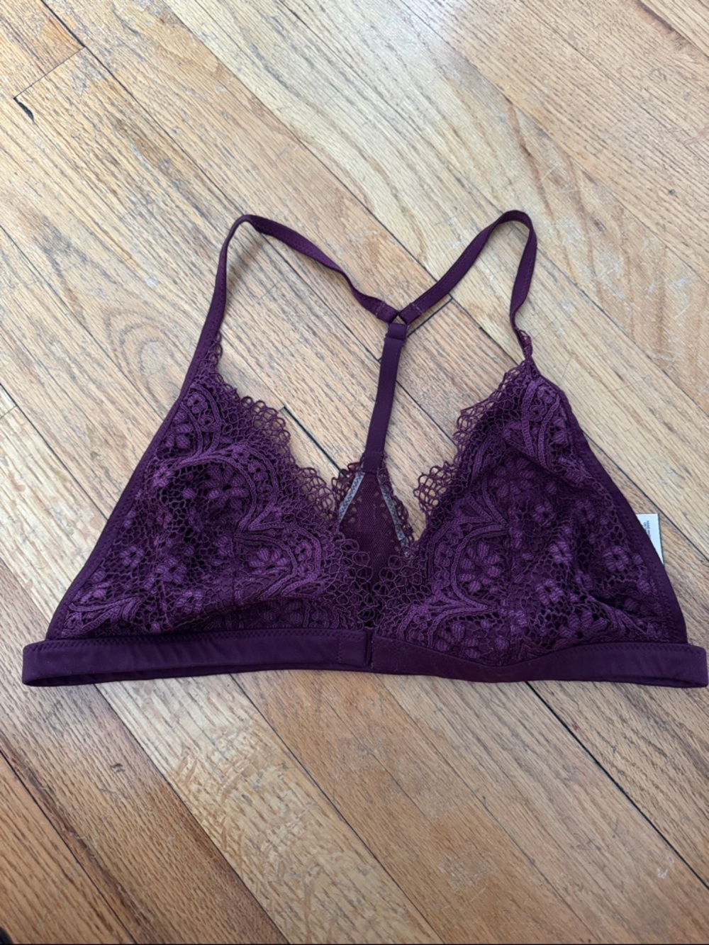 Victorias Secret Lace Bralette - Deep Plum